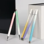 2 in 1 For Iphone Samsung Universal Screen Pencil Stylus Pen for Cellphone Tablet Capacitive Touch Pencil stylus pen caneta para - Image 2