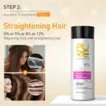 PURC Brazilian Keratin Shampoo Set Hair Straightening Treatment Frizzy Damage Repair Curly Hair Smoothing Care Products 100ml - Image 4