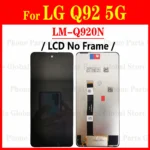 For LG Q51 Q60 Q61 Q70 LCD With Frame Q92 5G LM-Q920N Display Q6 Q7 Q8 Q9 Screen Touch Digitizer Assembly LM-Q630N Replacement - Image 2