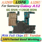 For Samsung Galaxy A52 A526B Motherboard SM-A526B A526U Mainboard 100%Tested Logic board With Android System 5G Full Working - Image 2