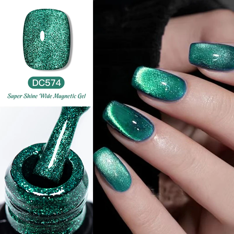 kf-S095840b1ec2f40998a294de9760afac0s MTSSII 7ml Super Shine Wide Cat Magnetic Gel Nail Polish Christmas Red Green Semi Permanent UV Gel Soak Off Nail Art Varnish - Image 1