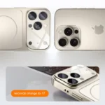 Official AG Nano Matte Glass Case for iPhone 17 Air 16 15 14 13 Pro Max 17promax For Magsafe Wireless Charge Magnetic Hard Cover - Image 3