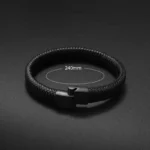 Simple Style Men's Handwoven Leather Bracelet Black High Quality Metal Buckle Fashionable Casual Wristband Gift for Husband - Image 4