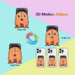 Anime Mini Motion Stickers Pochita Power Denji Chainsaw Man Attack on Titan Decals for Phones,cup,laptop,Etc.Waterproof