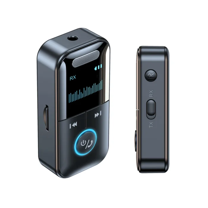 4 IN 1 Bluetooth 5.4 Audio Adapter 3.5mm Aux Wireless Music Receiver Transmitter TF Card Player with Mic For Speaker PC TV Car - Image 6