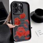 Sexy Red Lips Luxury Phone Case For Google Pixel 9 8 7 8A 7A Pro XL Soft Silicone TPU Back Cover - Image 2