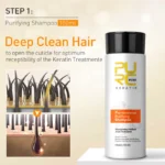 PURC Brazilian Keratin Shampoo Set Hair Straightening Treatment Frizzy Damage Repair Curly Hair Smoothing Care Products 100ml - Image 3