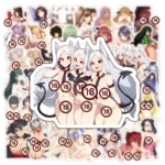 50Pcs Customized Cartoon Sexy Stickers Attractive Posture, Indescribable Decorative Patterns, Very Powerful Hidden Resources - Image 2