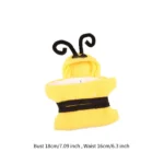 Pet Bird Clothes Bee Shaped Bird Costume for Birthday Parakeet African Greys - Image 6