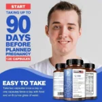 Male Fertility - Support Male Reproductive Health, Boosts Sperm Motility, Enhance Strength and Endurance - Image 4