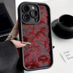 Sexy Red Lips Luxury Phone Case For Google Pixel 9 8 7 8A 7A Pro XL Soft Silicone TPU Back Cover - Image 5