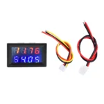 DC 0~100V/200V LED Digital Voltmeter Ammeter Car Motocycle Voltage Current Meter Volt Detector Tester 10A/50A/100A with Shunt - Image 6