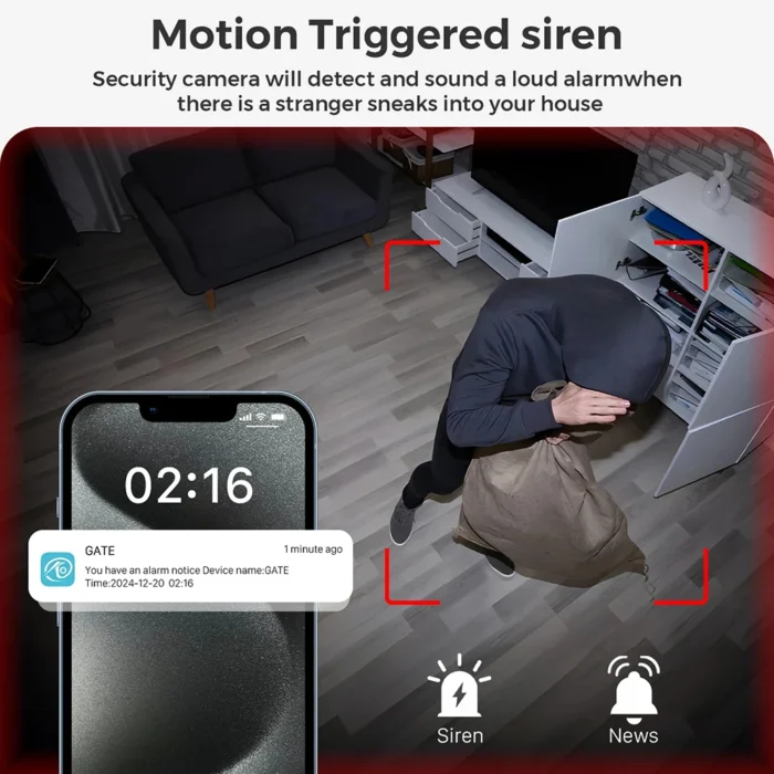 1080P HD Mini Camera DIY Module WiFi Camera Video Recorder Motion Detection Home Security Surveillance Camcorder Remote View - Image 3