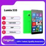 Original Unlocked Lumia 535 Single/Dual Sim GSM 900/1800 Bluetooth Mobile Phone Russian Arabic Hebrew languages Made in Finland