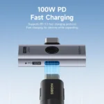 Hagibis Dual USB C Adapter 1 in 2 Out Splitter with 100W Charging Port USB C to Headphone OTG Converter for iPad iPhone Macbook - Image 3