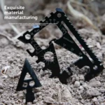 Outdoor Portable 18 in 1 Pocket Card Knife Wildlife Survival Equipment Lifesaving Card Multi purpose and Multi functional Tool - Image 6