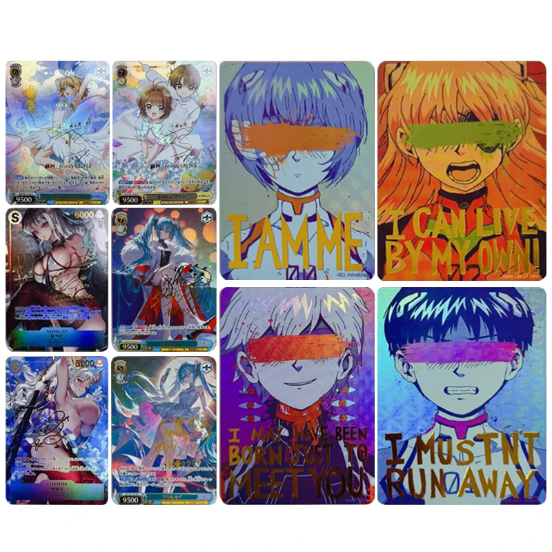 kf-S291cd21dd9cc4173af736cbdf9acac68w Diy Japanese Anime Goddess Story Nami Sakura Nico Robinhyuga Hinata Collectible Cards Christmas Birthday Gift Children's Toys - Image 1