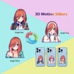 Anime Mini Motion Stickers Pochita Power Denji Chainsaw Man Attack on Titan Decals for Phones,cup,laptop,Etc.Waterproof - Image 5