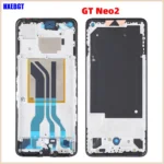 New For Realme GT Neo 2 Neo2 LCD Front Frame Housing Middle Frame Bezel Plate Smartphone Repair Parts