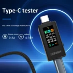 KWS-1902L NEW Type-C Current & Voltage Monitor 4-30V 0-8A Power Meter Tester Digital Colour Screen Meter with Power Off Storage - Image 4
