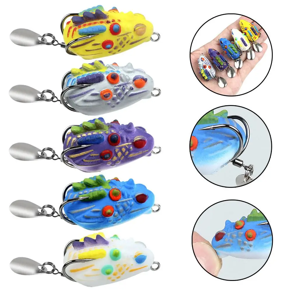 kf-S32f9265f1773424f956db539b0bff0a11 Soft Mini Fishing Lure Bionics Sequin Artificial Thunder Hook Dropshipping 25mm Lifelike Hide 3g Double C4Y9 - Image 1