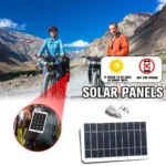 Portable Solar Panel 5V 2W Solar Plate With USB Safe Charge Stabilize Battery Charger for Power Bank Phone Outdoor Camping Home - Image 2