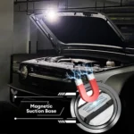 Mini Keychain Flashlight Rechargeable Camping Lamp Safety Warning Light Magnetic Repair Light Outdoor Work Light Emergency Lamp - Image 2