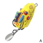 Soft Mini Fishing Lure Bionics Sequin Artificial Thunder Hook Dropshipping 25mm Lifelike Hide 3g Double C4Y9 - Image 6