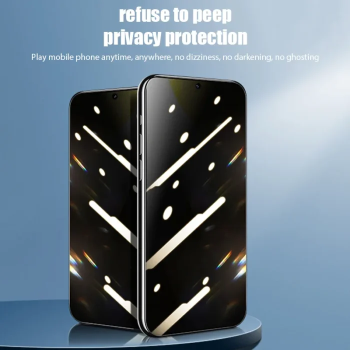 1-2PCS Privacy Glass For Samsung Galaxy A54 A55 A15 A14 A53 A13 A34 A35 A33 A52S A22 A32 S20 S21 FE 5G Anti-Spy Screen Protector - Image 6