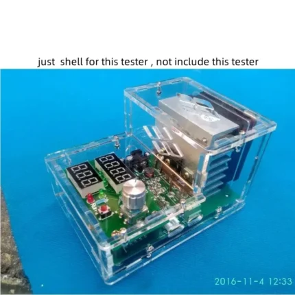 Protect shell housing case for Constant current electronic load Discharge 9.99A 60W 30V battery capacity tester