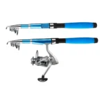 For Sea Beach & Outdoor Fishing Ultra Short Telescopic Fiberglass Fishing Rod Compact Retracted 42.5cm/44cm - Image 6