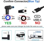 New 45W 19.5V 2.31A Blue Pin AC Adapter Charger for HP Stream X360 11 13 14 Series Supply Cord 4.5*3.0mm - Image 3