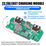 22.5W Fast Charging Digital Display Power Bank Mainboard TFT Color Screen DIY Module Supports PD QC SCP VOOC for Mobile Devices - Image 5