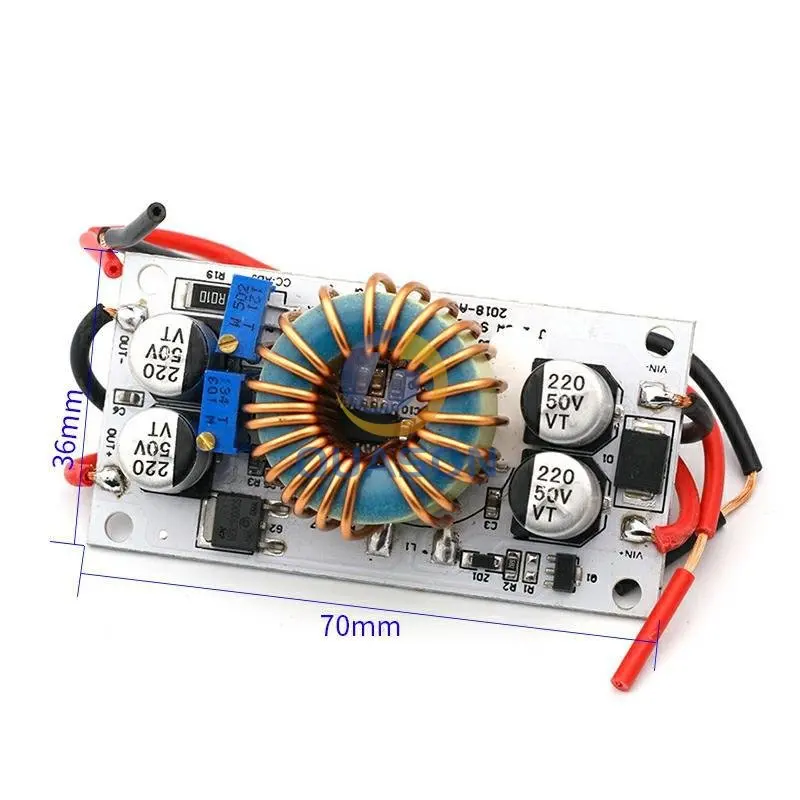 kf-S3b3f92a030af47cf80681876c6f14b36Y 1pcs DC-DC boost converter Constant Current Mobile Power supply 10A 250W LED Driver Step Up Module - Image 3