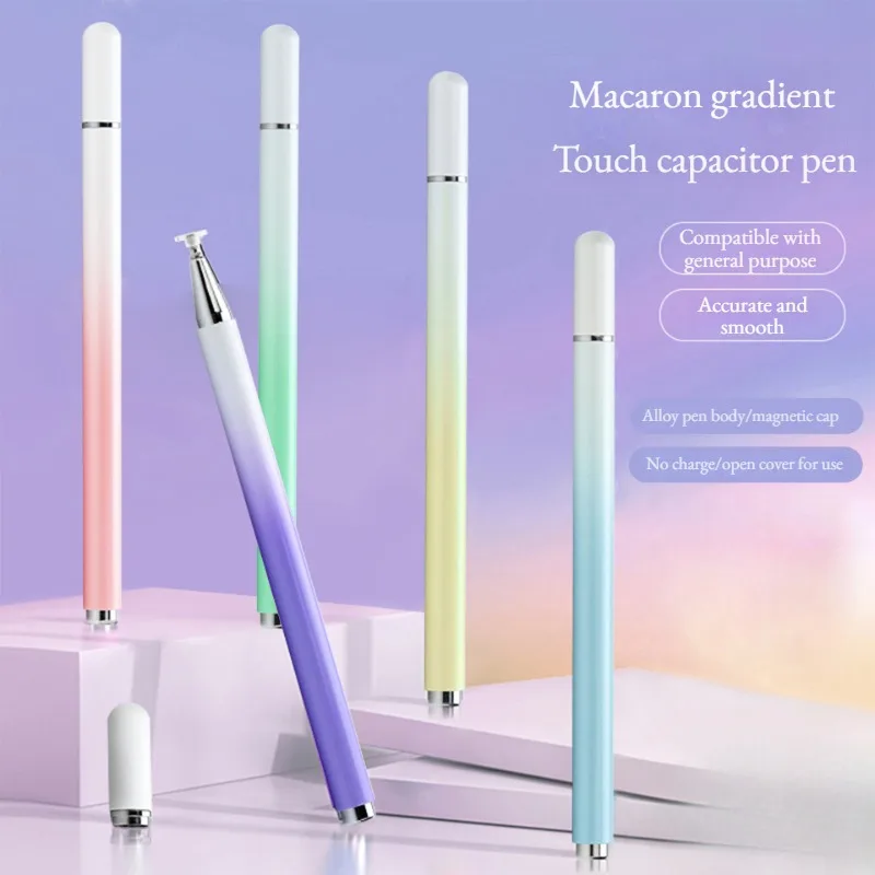 kf-S3ea6dd42fb6a465394b486b89026dd79Z 2 in 1 For Iphone Samsung Universal Screen Pencil Stylus Pen for Cellphone Tablet Capacitive Touch Pencil stylus pen caneta para - Image 1