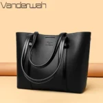 Large Capacity Shopping Bag for Daily Commuting Hand Bags Luxury Shoulder Bags High Quality Pu Leather Hnadbags Caual Tote Sac