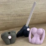 Pen Stand 3d Funny Ass Pen Holder Desk Organizer Butt-shaped Pencil Stand Sexy Gag Pen Holder for Office Decor Holder Office - Image 2