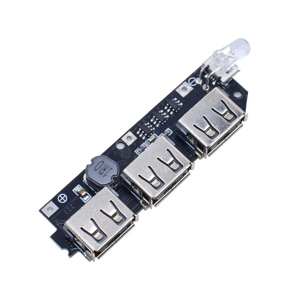 kf-S40e9ef09754a4dbe91b96d2bfb76daa67 Dual USB 5V PD Mobile Power Bank 18650 Battery Charger PCB Power Module Accessories For Phone DIY New LED LCD Module Board - Image 5