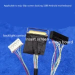 20453-030T 30P EDP LVDS LCD 30cm 0.5 Pitch 30Pin EDP Screen Cable 30P 20453 EDP LVDS Screen Wire