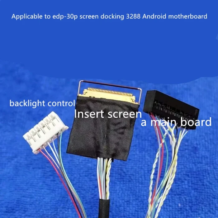20453-030T 30P EDP LVDS LCD 30cm 0.5 Pitch 30Pin EDP Screen Cable 30P 20453 EDP LVDS Screen Wire - Image 1