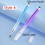 2 in 1 For Iphone Samsung Universal Screen Pencil Stylus Pen for Cellphone Tablet Capacitive Touch Pencil stylus pen caneta para - Image 4