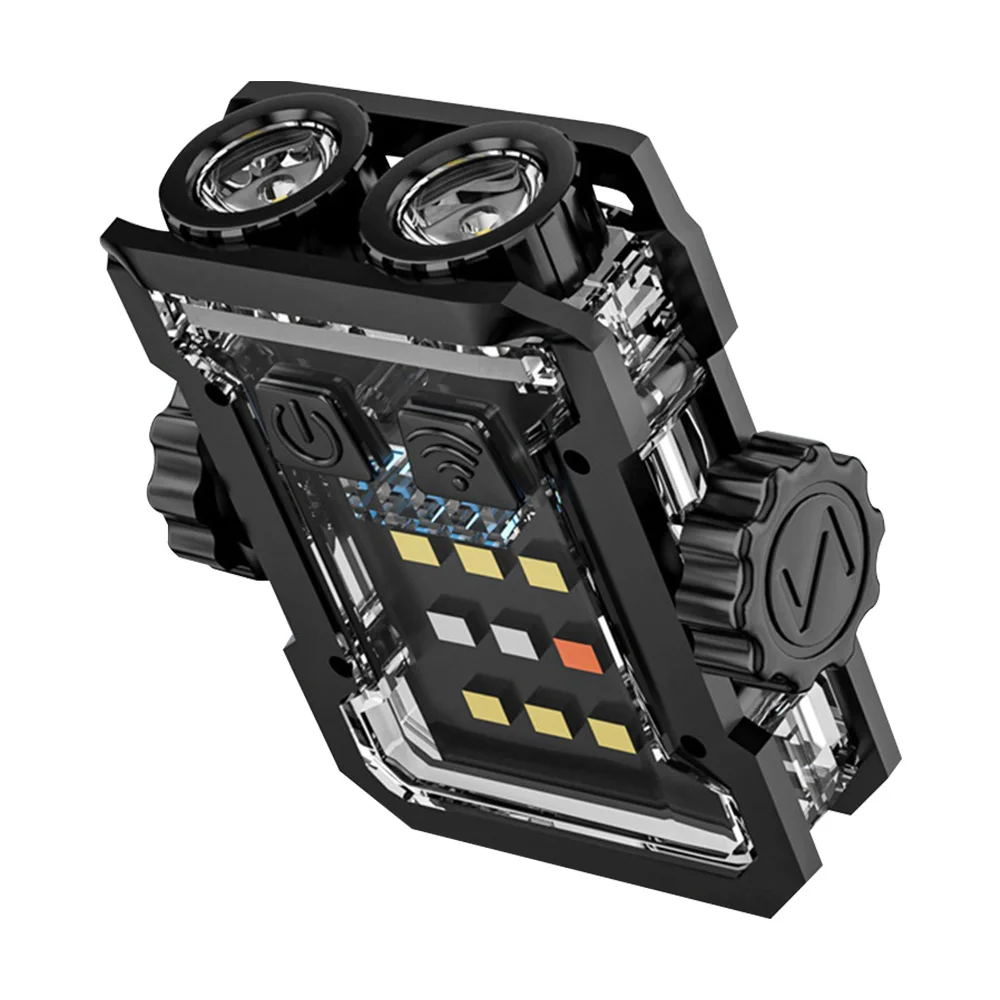 kf-S49d92cab187c48f3a3d2c4ab377e9669r Mini Keychain Flashlight Rechargeable Camping Lamp Safety Warning Light Magnetic Repair Light Outdoor Work Light Emergency Lamp - Image 1