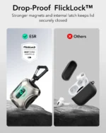ESR for AirPods Pro 3 2025 Case Compatible with Magnetic Earphone Cover for for AirPods 4 Case& AirPods Pro Case(2nd/1st Gen) - Image 3