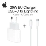 Original Apple PD 20W Fast Charg For iPhone 12 11 14 13 Pro Max XR X XS Max 8 Plus iPad Air USB Type C Fast Charging Cable