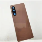 Glass Back Lid Door For Sony Xperia 5 III Hard backshell Cover Rear Housing Panel Case Shell + Camera Lens - Image 3