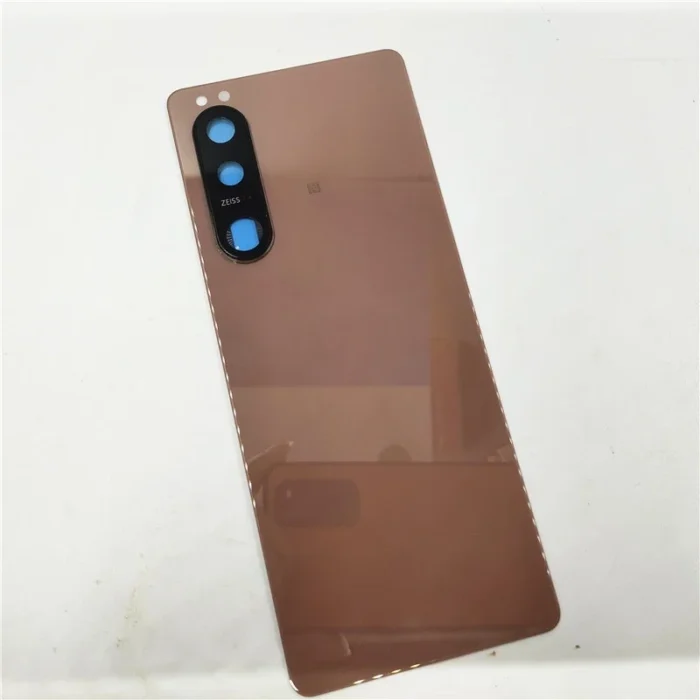 Glass Back Lid Door For Sony Xperia 5 III Hard backshell Cover Rear Housing Panel Case Shell + Camera Lens - Image 3