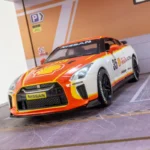 1:32 Nissan GT-R alloy car model collection doors can open children's toy car with simulated sound and lighting functions - Image 3