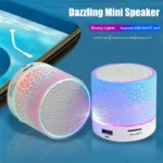 Aluminum Alloy Wireless Bluetooth Speaker Mini Portable Outdoor Cannon Subwoofer Music Sound Box For Mobile Phone TF Card PC A10 - Image 2