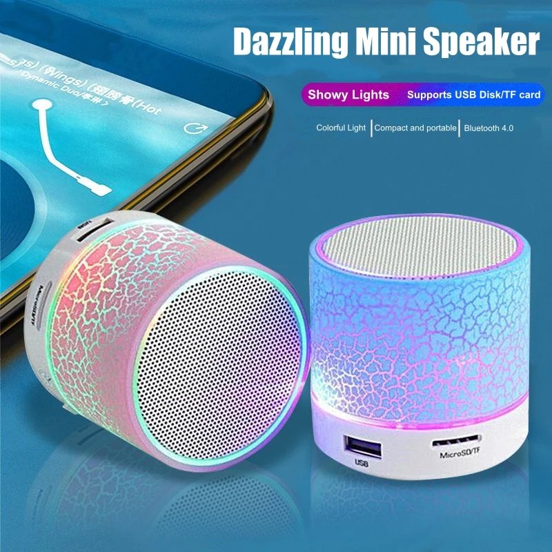 kf-S4eba1c6d6f634987985889615cd236e2A Aluminum Alloy Wireless Bluetooth Speaker Mini Portable Outdoor Cannon Subwoofer Music Sound Box For Mobile Phone TF Card PC A10 - Image 2
