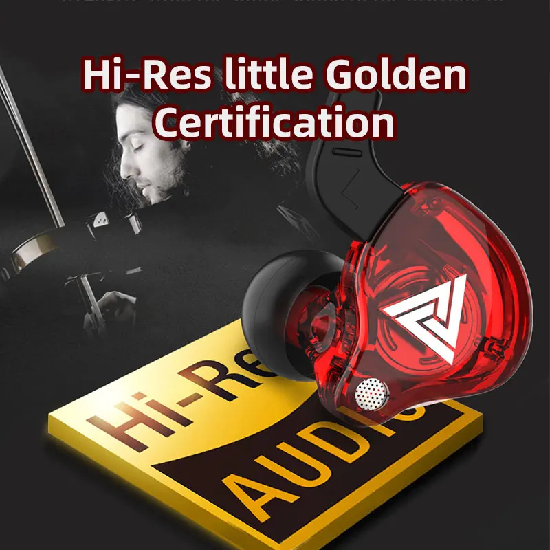 kf-S50154872bf8247a3a83d6c585e36886bX QKZ AK6 In Ear Earphone 6 Dynamic Driver Unit Headphone With Mic Stereo Sports HiFi Subwoofer Headset Monitor Earbuds For iPhone - Image 3